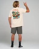 The Mad Hueys Frothy Fanging SS Tee - Cement