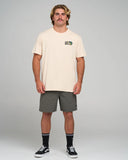 The Mad Hueys Frothy Fanging SS Tee - Cement