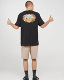 The Mad Hueys Mean As NZ SS Tee - Black