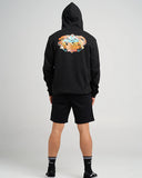 The Mad Hueys Mean As NZ Hooded Pullover - Black