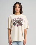 The Mad Hueys High Seas Hueys Womens Oversized Tee - Stone