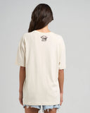 The Mad Hueys High Seas Hueys Womens Oversized Tee - Stone
