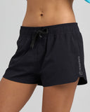 The Mad Hueys Hueys Womens Swim Short - Black