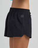 The Mad Hueys Hueys Womens Swim Short - Black