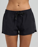 The Mad Hueys Hueys Womens Swim Short - Black