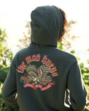 The Mad Hueys High Seas Hueys Womens Hooded Pullover - Charcoal