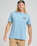 The Mad Hueys The Sea Captain SS Tee - Steel Blue