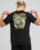 The Mad Hueys Frothin Coffin SS Tee - Black