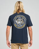 The Mad Hueys Hooked Cuda SS Tee - Navy