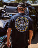 The Mad Hueys Hooked Cuda SS Tee - Navy