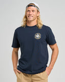 The Mad Hueys Hooked Cuda SS Tee - Navy