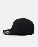 Baseball cap with pattern on a white background