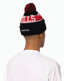 Mitchell & Ness Chicago Bulls Team Pom Beanie