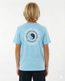 T&C Boys Tracker Tee - Dusk Blue