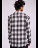 Rhythm Plaid LS Flannel Shirt - Ash