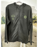 Vissla Comp Lite Eco Zip Hoodie - Black Heather
