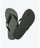 Rip Curl Brand Logo Bloom Open Toe Jandal - Black