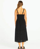 Sass Kirby Midi Dress - Black