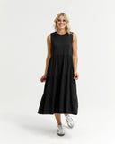 Homelee Kendall Singlet Dress - Black