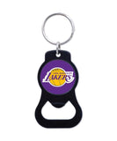 WinCraft Los Angeles Lakers Black Bottle Opener Key Ring