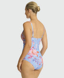 Sea Level Indochine Cross Front Multifit Singlet Top - Light Blue