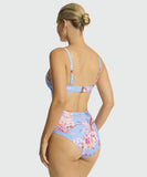 Sea Level Indochine High Waist Gathered Side Pant - Light Blue