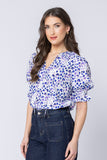 Leila + Luca Honey Blouse - Parma Violet