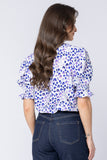 Leila + Luca Honey Blouse - Parma Violet