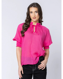 Leila + Luca SS Encourage Top - Pink