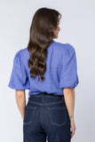 Leila + Luca Nina Blouse - Royal