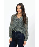 Seeking Lola Wanderer Blouse - Field of Daisies