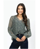 Seeking Lola Wanderer Blouse - Field of Daisies