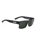 Spy Montana Soft Matte Black Sunglasses w/Happy Grey Green Polar Lens