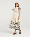 NMBR Rose Mia Dress - Tuscan Florals