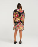 NMBR Rose Marina Dress - Hibiscus