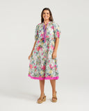 NMBR Rose Jolly Dress - Azalea