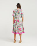 NMBR Rose Jolly Dress - Azalea