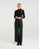NMBR Rose Brielle Pant - Shadow Stripe