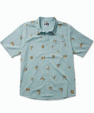 Salty Crew Oasis SS Woven Shirt - Aqua