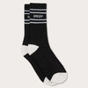 Oakley Icon Socks 2 Pack - Black/White (10-13)