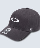 Black cap with '47' logo on a light gray background Oakley Remix Dad Hat - Blackout