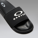 Oakley Zuma Slide - Pitch Black/White