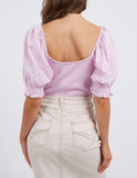 Elm Ottilie Top - Lilac