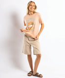 Rip Curl Sea Shell Relaxed Womens Tee - Pink