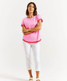 Betty Basic Sunny Tee - Red/Pink