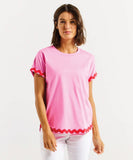 Betty Basic Sunny Tee - Red/Pink