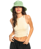 Roxy Sunny Palm Bucket Hat - Quiet Green