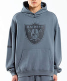 Majestic Las Vegas Raiders Tonals Stark Hoodie - Stormy Weather