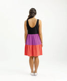 Homelee Mischa Dress - Black/Orchid/Berry