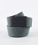 Rip Curl Snap Revo Webbed Belt - Black/Olive